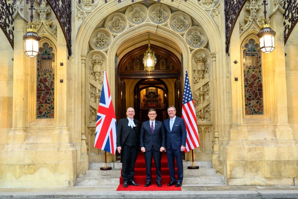 1 Photo News Story: UK And US Marks Long Standing Ties, As House Of Commons Speaker Welcomes House Of Representatives Speaker To The Parliament.