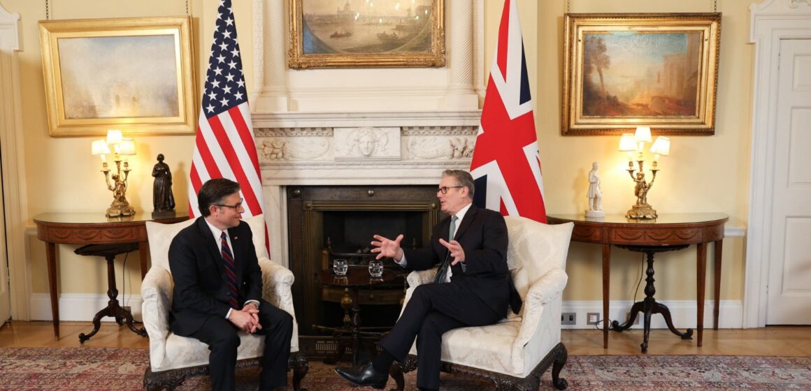 1 US House Of Representatives Speaker Mike Johnson, Meets With PM Starmer, Hoyle and Addresses UK Parliament