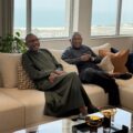 Photo New Story: Businessman Billionaire Femi Otedola Praises Abdulsamad Rabiu’s Humility As He Spends Time With The BUA CEO At His Dubai Office