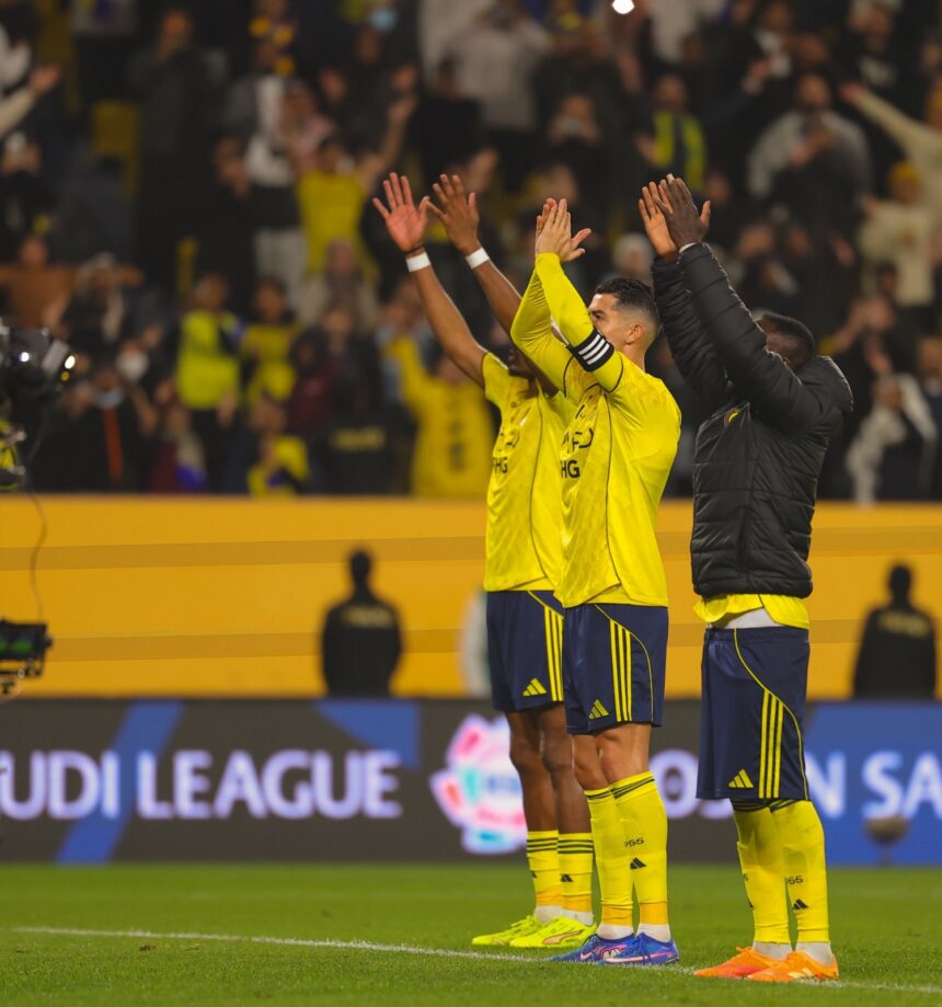 Sport Photo: “Step By Step. Full Focus On Our Objective!”—Al Nassr Captain, Cristiano Ronaldo Stated After A 1-0 Match Against Al-Taawon.