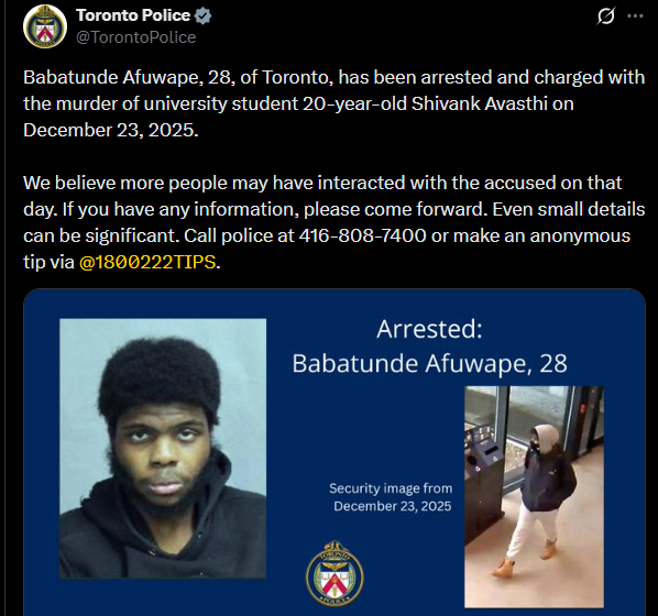 Screenshot (1000) U.S Charges 28-Year-Old Babatunde Afuwape With First Degree Murder In The Death Of A University Student.