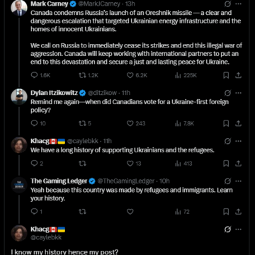 Citizens React To Canada Prime Minister Mark Carney Post Condemning Russia Strike On Ukraine