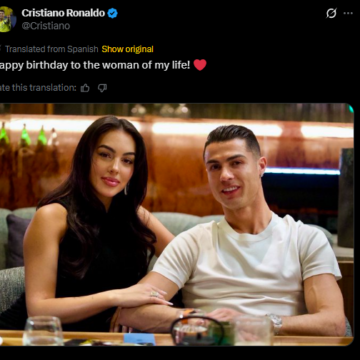 Al Nassr Portuguese Captain Cristiano Ronaldo Lovingly Celebrates Partner’s Georgina Rodríguez’s 32nd Birthday