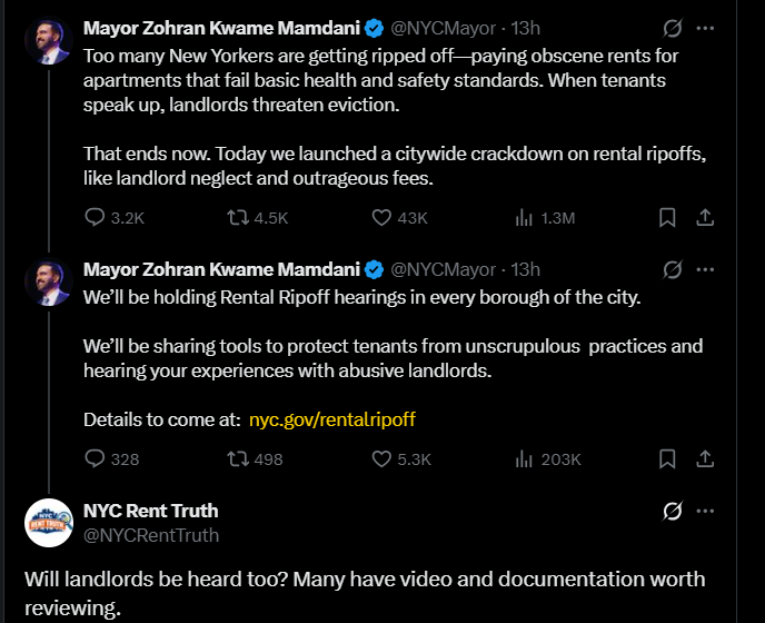 Newly Inaugurated Mayor Zohran Mamdani To End Exorbitant Rent Age In New York City