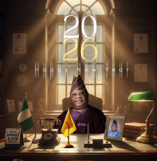 Governor Ademola Adeleke Urge Osun State Residents To “Remain Prayerful, Vigilant, And Active In Defending Democracy.”