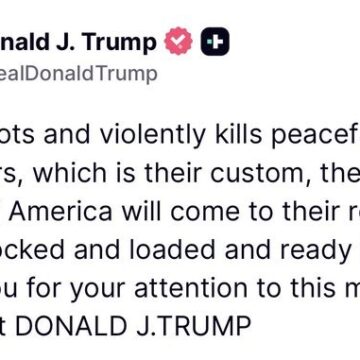 WhatsApp Image 2026-01-03 at 2.07.58 AM President Trump To The Rescue Of Iranians, Threatens Invasion