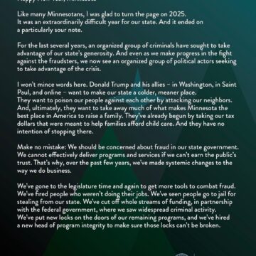 Minnesota Governor Tim Walz Bows Out Of The 2026 Gubernatorial Race Over Alleged Somali Scandals Exposition, List Odds Stack Against His Political Ambition