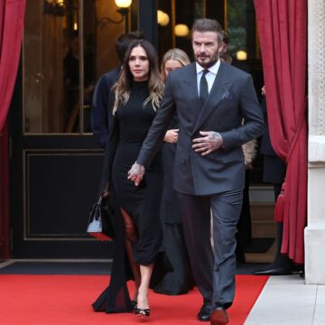 Photo News: The Beckham Family In Paris, With The Press Shouting Where Is Brooklyn?