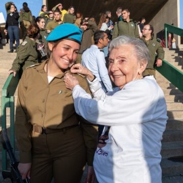 WhatsApp Image 2026-01-27 at 3.48.04 PM Former IDF Combat Soldier Eli Afriat Celebrates Holocaust Survivor, On Remembrance Day.