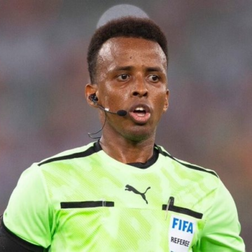 CAF Drops Somali Referee Omar Artan From Officiating Nigeria VS. Algeria Match Over Violation Of Sponsorship Deal With Puma.