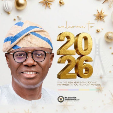 Lagos State Governor Babajide Sanwo-Olu Declares “This Year Will Demand Patience And Cooperation From All Of Us” In A New Year Message
