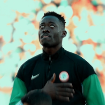 Akor Adams And Super Eagle At AFCON