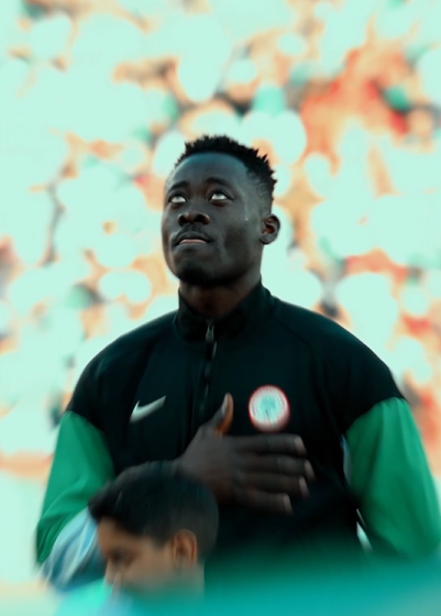 Akor Adams And Super Eagle At AFCON