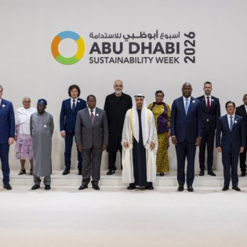 President Of The United Arab Emirates Mohammed Bin Zayed, Welcome Leaders And Global Experts To Abu Dhabi Sustainability Week