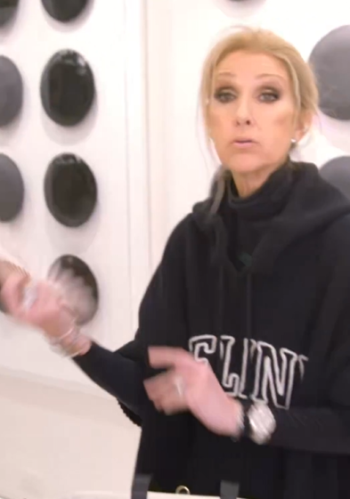 “Let’s Just Say…I’ve Been Known To Carry A Little More Than Just The Essentials! Now Tell Me…What’s In YOUR Bag?”— Canadian Singer Celine Dion Queried.