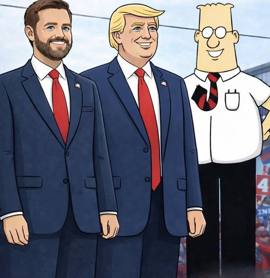 White House Mourns Scott Adams, President Trump Describes Him As A ‘Fantastic Guy’