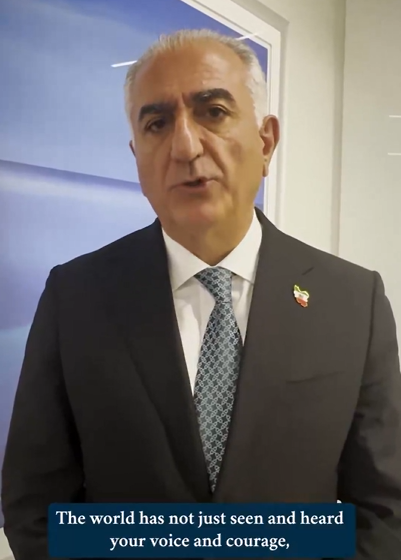 Exiled Prince Reza Pahlavi Urges Iranians To Keep Fighting For Freedom From Tyrant Leaders, Promises U.S Help Is On The Way