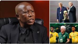 image EFF President Julius Malema Implore The South African Football Association To Boycott World Cup And Anything That Has To Do With America.