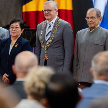 Australian Prime Minister Anthony Albanese Receives The Grand Collar Of The Order Of Timor-Leste On His Support For Democracy