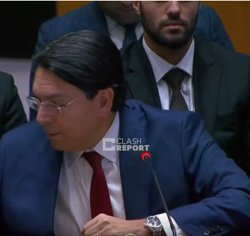 image Israel’s UN Ambassador Danny Danon, Translates The Houthi Slogan On Their Official Flag In Arabic To English, During Security Council Session, Declares “It Is Insanity”