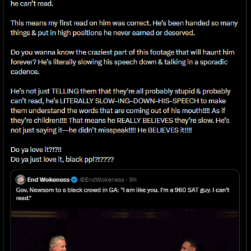 Screenshot (1367) Trinidadian Rapper Nicki Minaj Criticizes Californian Governor’s Speech To A Black Crowd In GA, Inserts That Gavin Newsom ‘REALLY BELIEVES’ Blacks Are ‘Slow.’