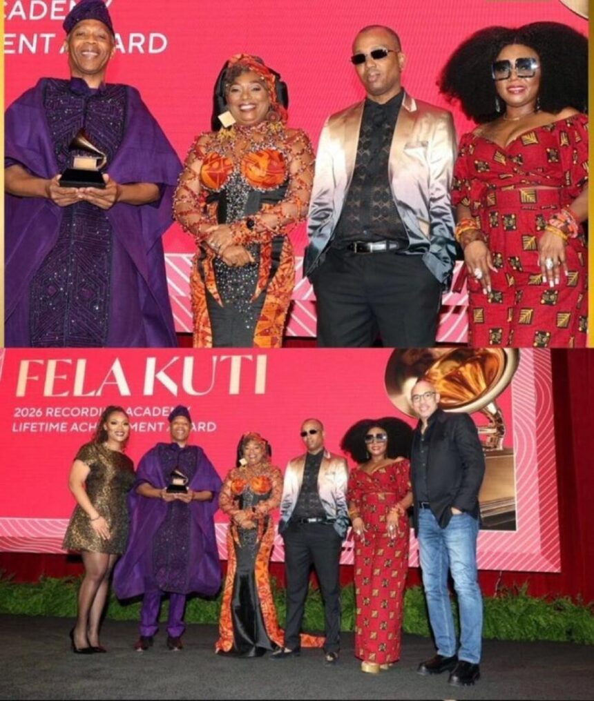President Tinubu Remarks On Fela’s Posthumous Grammy Lifetime Achievement Award, Praises Him For Being A Voice Of Reasoning.