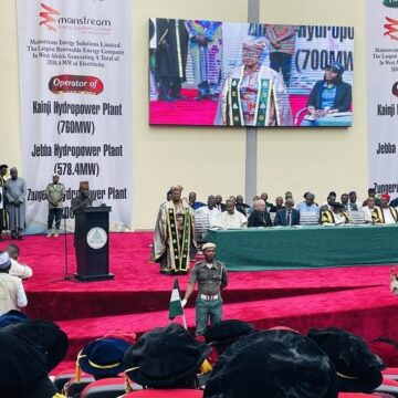 Dr.  Ngozi Okonjo-Iweala Honors Ahmadu Bello University’s Invite, Graces It 45th Convocation, Students Cheerfully Hails WTO DG.