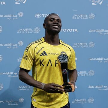 Sport Photo Story: Sadio Mané Wins Man Of The Match, In Al Nassr 2-0 Match Against Al-Ittihad