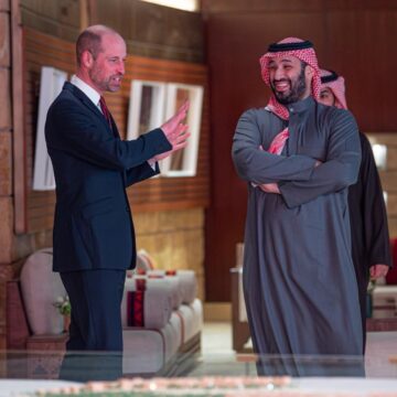 Saudi Arabian Crown Prince Hosts British Prince Of Wales On A Tour Of Diriyah’s Historic At-Turaif District, On His First Official Visit
