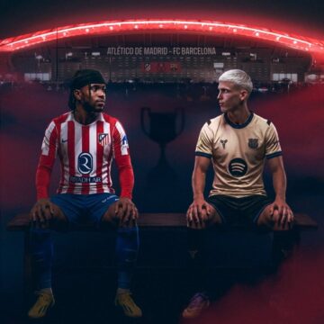  Barcelona Uses Ademola Lookman As Face Of Atlético Madrid As Both Football Clubs Will Meet To Battle For The Copa Del Rey