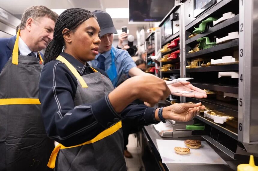 Conservative Leader Kemi Badenoch Worries Labour Party Is Killing Off First Jobs For The Young, Recalls Her Employment Opportunity In Macdonald’s 30 Year-Ago