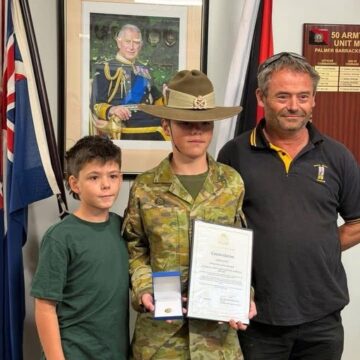 13-Year-Old Austin Appelbee Receives Gold Commendation Award After Swimming Four Hours To Reach Shore, Calls For Help Over Mom And Sibling Being Stranded At Sea.