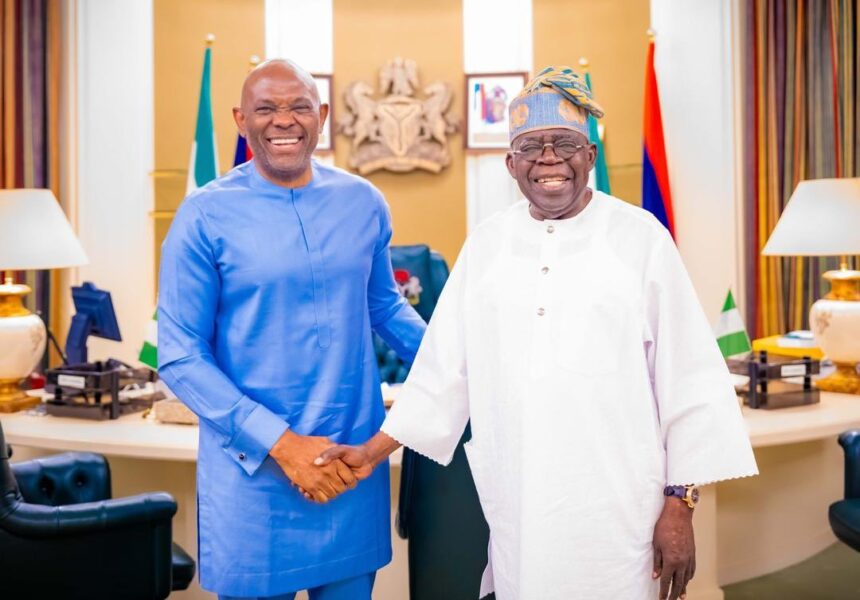 President Tinubu Receives UBA Chairman In Abuja, Have Productive Meeting.