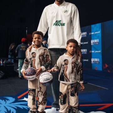 “An All-Star Family Affair”— Milwaukee Bucks Declares Of Giannis And His Sons At The All Star Game.