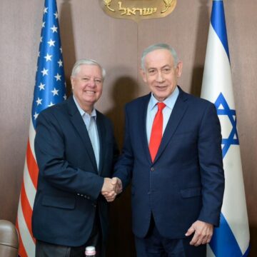 Prime Minister Benjamin Netanyahu At His Jerusalem Office Meets With US Senator Lindsey Graham