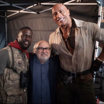 American Actor Dwayne Johnson Reveals The Honor In Learning From Filmmaker Danny Devito, As He Wraps Up ‘Jumanji,’ Looks Forward To Another Project With The Actor.