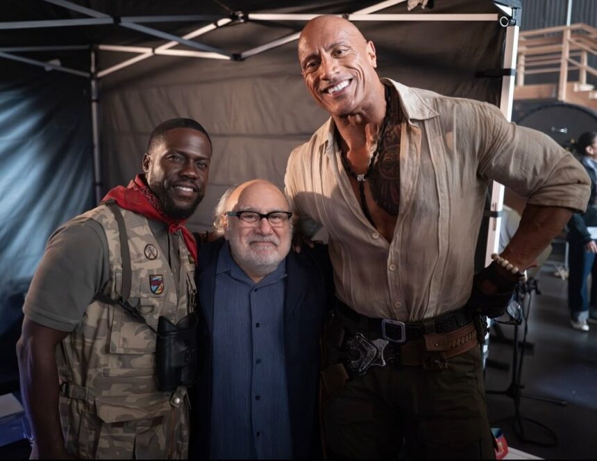 American Actor Dwayne Johnson Reveals The Honor In Learning From Filmmaker Danny Devito, As He Wraps Up ‘Jumanji,’ Looks Forward To Another Project With The Actor.