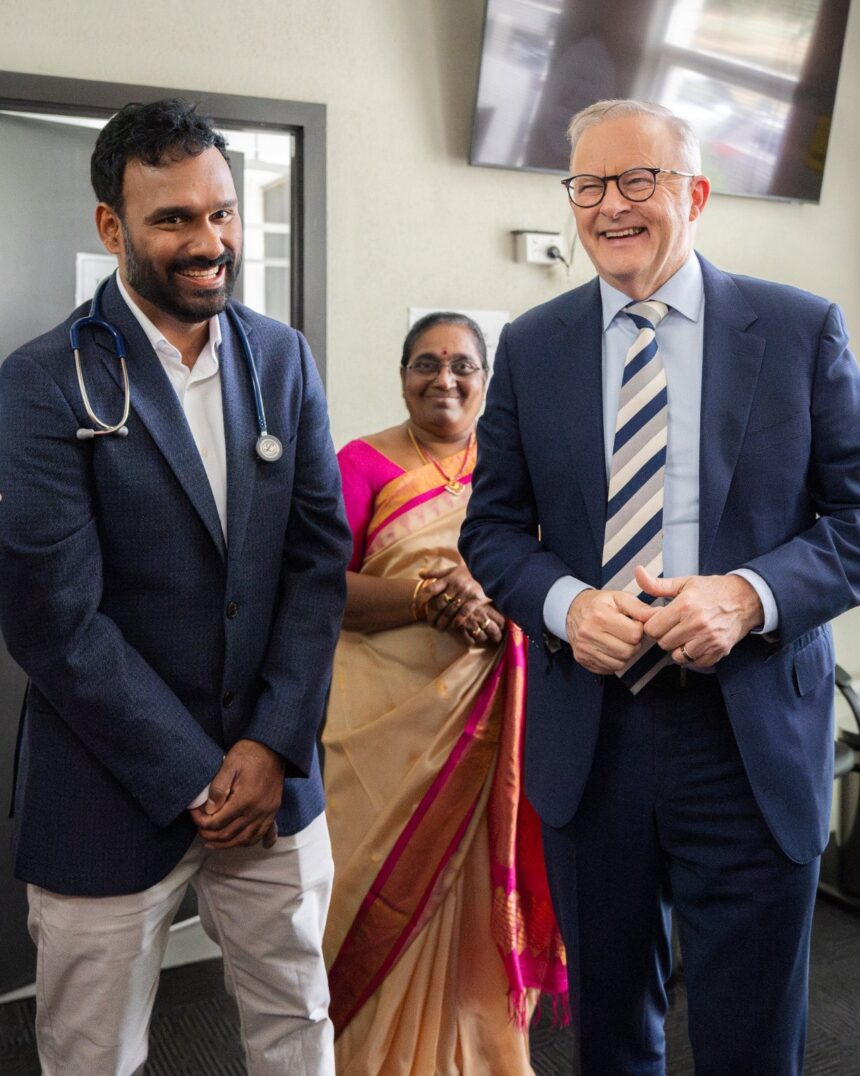 Prime Minister Anthony Albanese State Australia Boost Bulk Billing Allows Indian Doctor Attend To ‘Every Single Patient For Free,’ Announces More.