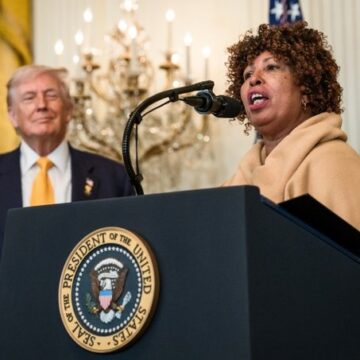 WhatsApp Image 2026-02-19 at 9.05.50 AM D.C Resident Forleisia Cook Speech At Black History Month Reception Admonishes Democrats To Stop Calling Trump A Racist, Appreciate The President’s Effort In Making America Safe Again