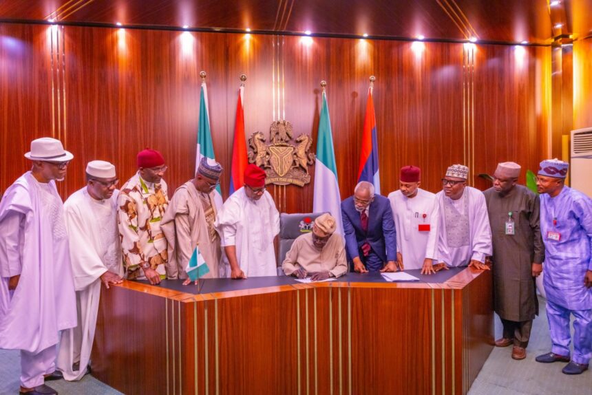 Tinubu Signs Electoral Act Amendments Amid Protests And Division, Critics Bear Down On The President
