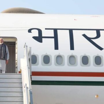 Indian Prime Minister Narendra Modi On Official Visit To State Of Israel