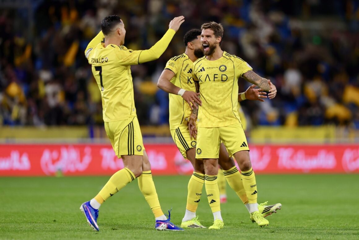Sport Photos: “Keep It Going! 🟡🔵”—Cristiano Ronaldo After Al Nassr Defeat Al-Najma 5-0 In Saudi Pro League