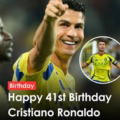 Al Nassr Captain Cristiano Ronaldo Celebrates 41st Birthday.