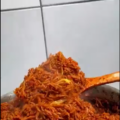 The Making Of Smoky Nigerian Jollof Rice