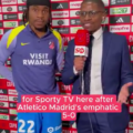 “I’m Very Happy. Everyone Has Been Great With Me. It’s A Dream Start.”—Ademola Lookman’s Post Match Interview After His Atletico Madrid Debut On SportyTV