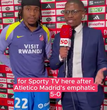 “I’m Very Happy. Everyone Has Been Great With Me. It’s A Dream Start.”—Ademola Lookman’s Post Match Interview After His Atletico Madrid Debut On SportyTV