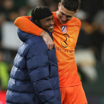 Sport Story: Atlético Madrid Argentine Goal Keeper Juan Musso, Reveals The Football Club Newest Winger Ademola Lookman Helps Him Win The Europa League.
