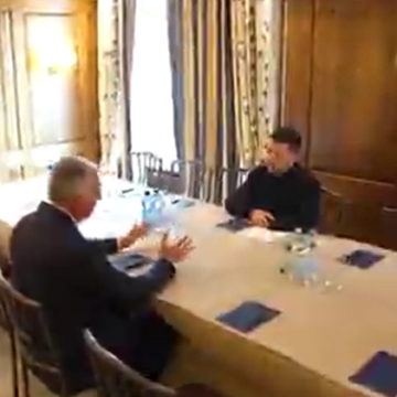  Ukrainian President Zelenskky Meets With Iranian Exiled Crown Prince Reza Pahlavi, Sympathizes With Protest Victims, Discusses Areas Of Support.