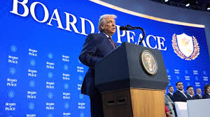 image Trump Says Board Of Peace Will Unveil $5 Billion In Gaza Reconstruction Pledges At Inaugural Meeting