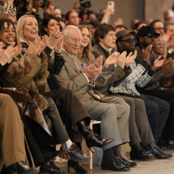 Photo Story: King Charles III Officially Opens London Fashion Week 2026, Joins The Front Row For The Opening Show From British-Nigerian Designer, Tolu Coker.